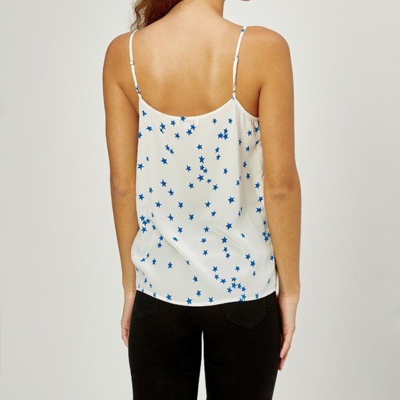 Silk Camisole with Blue Star from Equipment - Picture 5 of 12